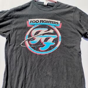 Black Foo Fighters Graphic T-Shirt